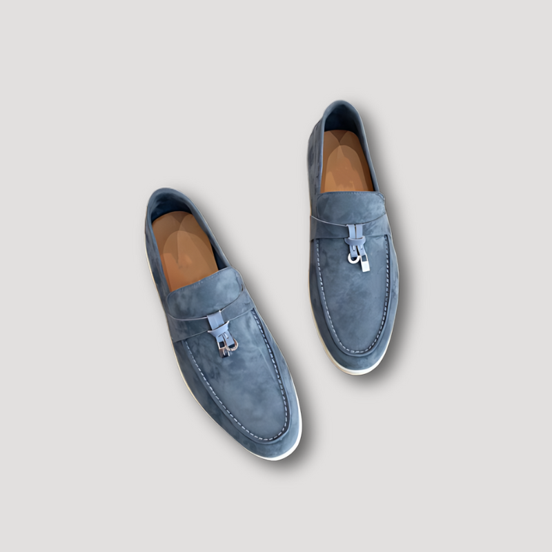 Quasten-LoaferfurHerren-Darkblue-Front-Luxe-Berlin.png